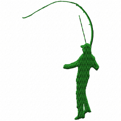 Sports Silhouette Embroidery Design 7 Sports Silhouette Embroidery Design 7